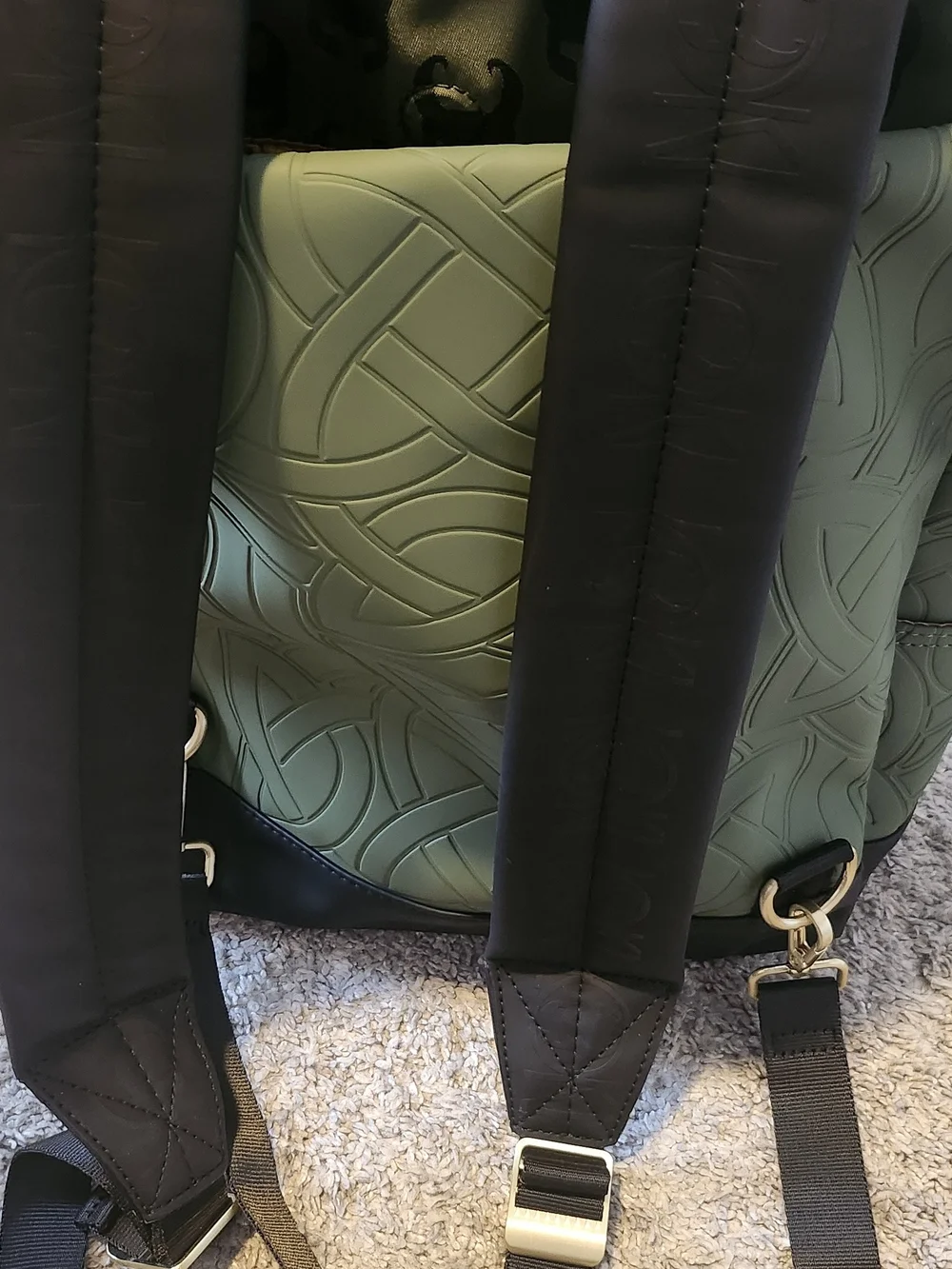 The Loungefly COLLECTIV Marvel Loki Convertible Full-Sized Backpack